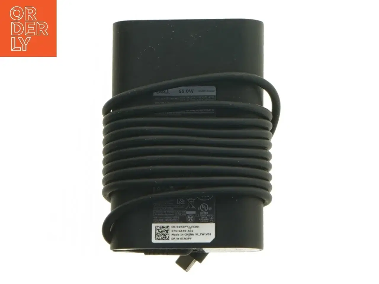 Billede 2 - Dell strømforsyning USB-C fra Dell (str. 10x6,5 cm)
