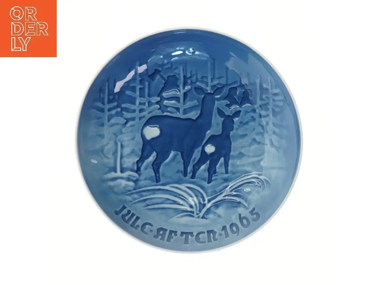 Billede 1 - Juleplatte 1965 fra B&G (str. Ø 18 cm)