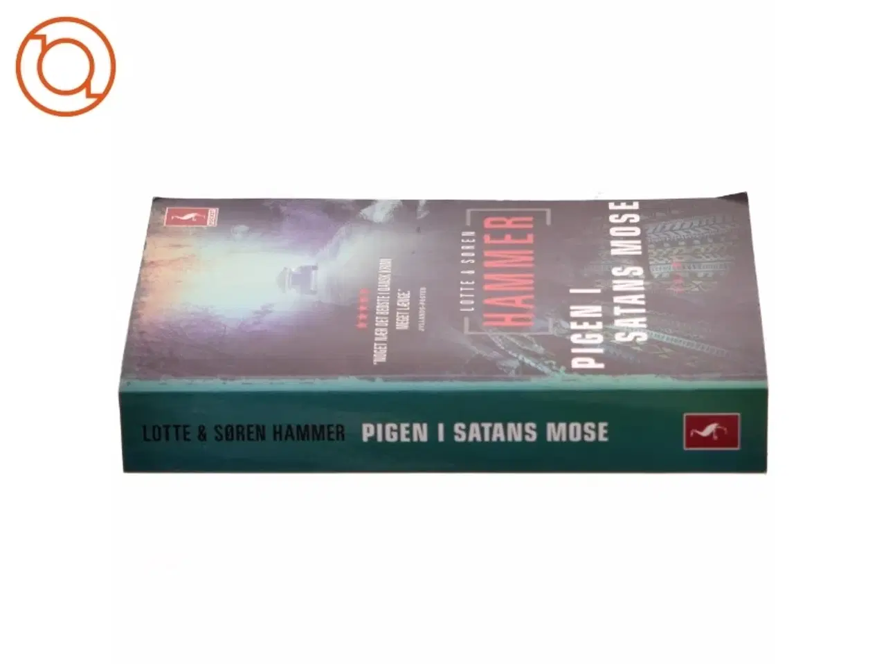 Billede 2 - Pigen i Satans mose : kriminalroman af Lotte Hammer (Bog)