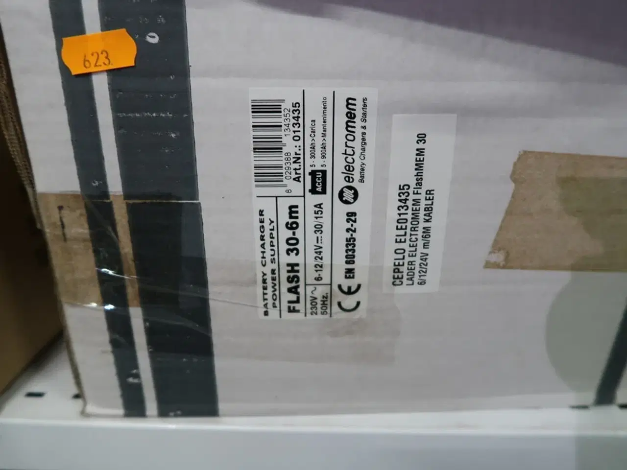 Billede 2 - Batterilader ELECTROMEM Flashmen 30.2