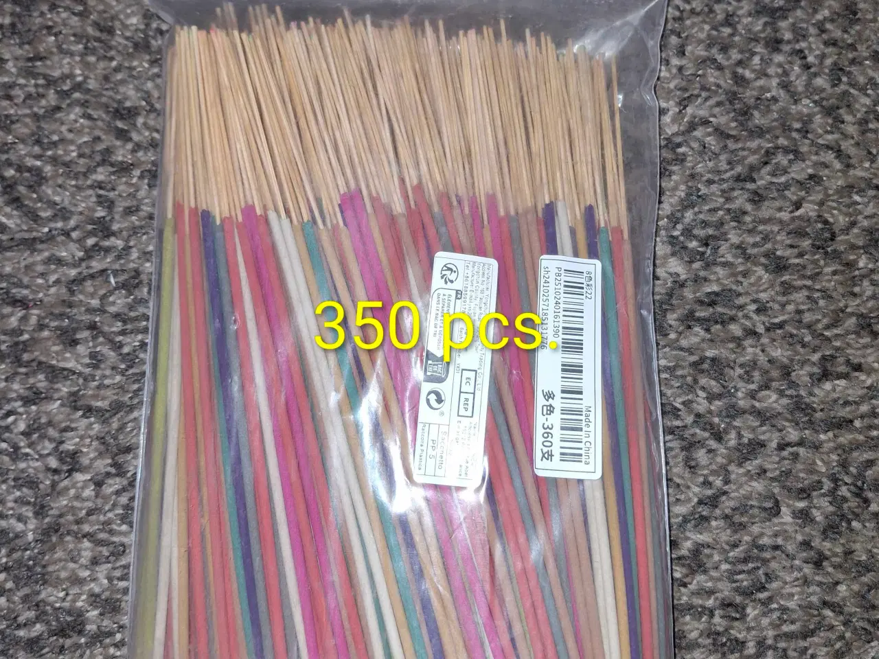 Billede 1 - Røgelsespinde ass.dufte - ca 350 stk