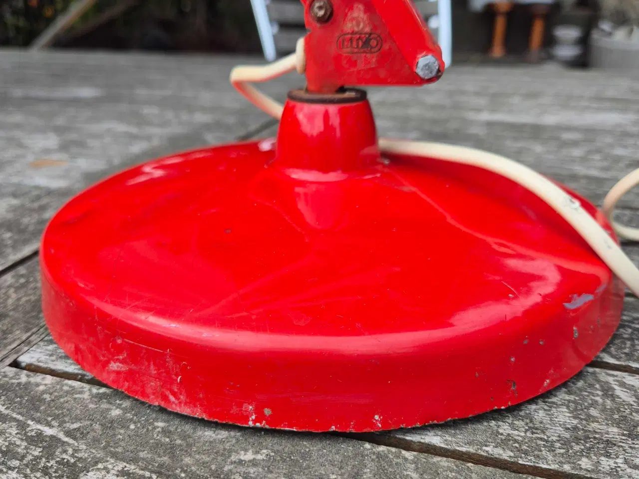 Billede 15 - Arkitektlampe med patina, buler og fleksibel fod 