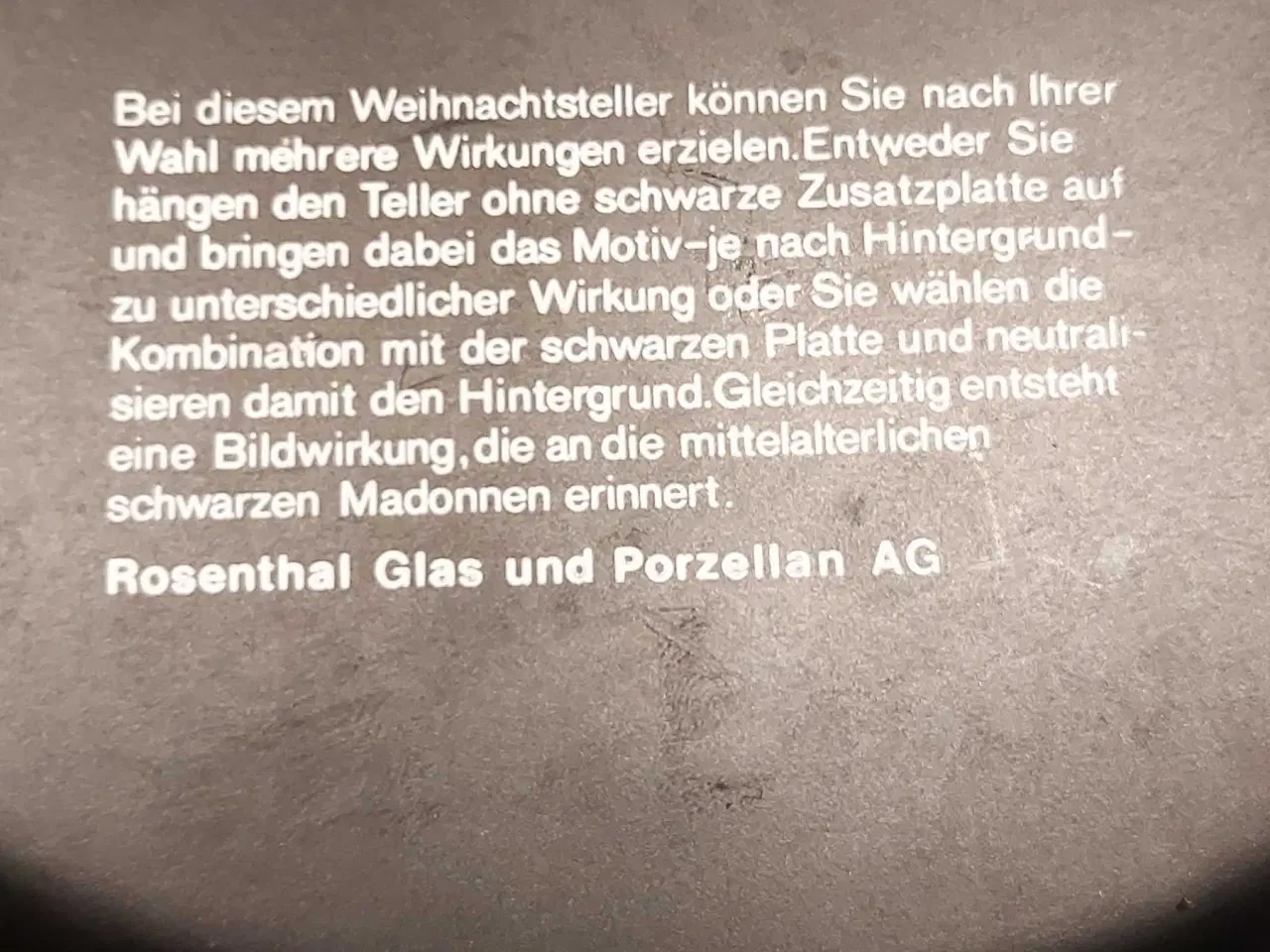 Billede 3 - Bjørn vinblad platte