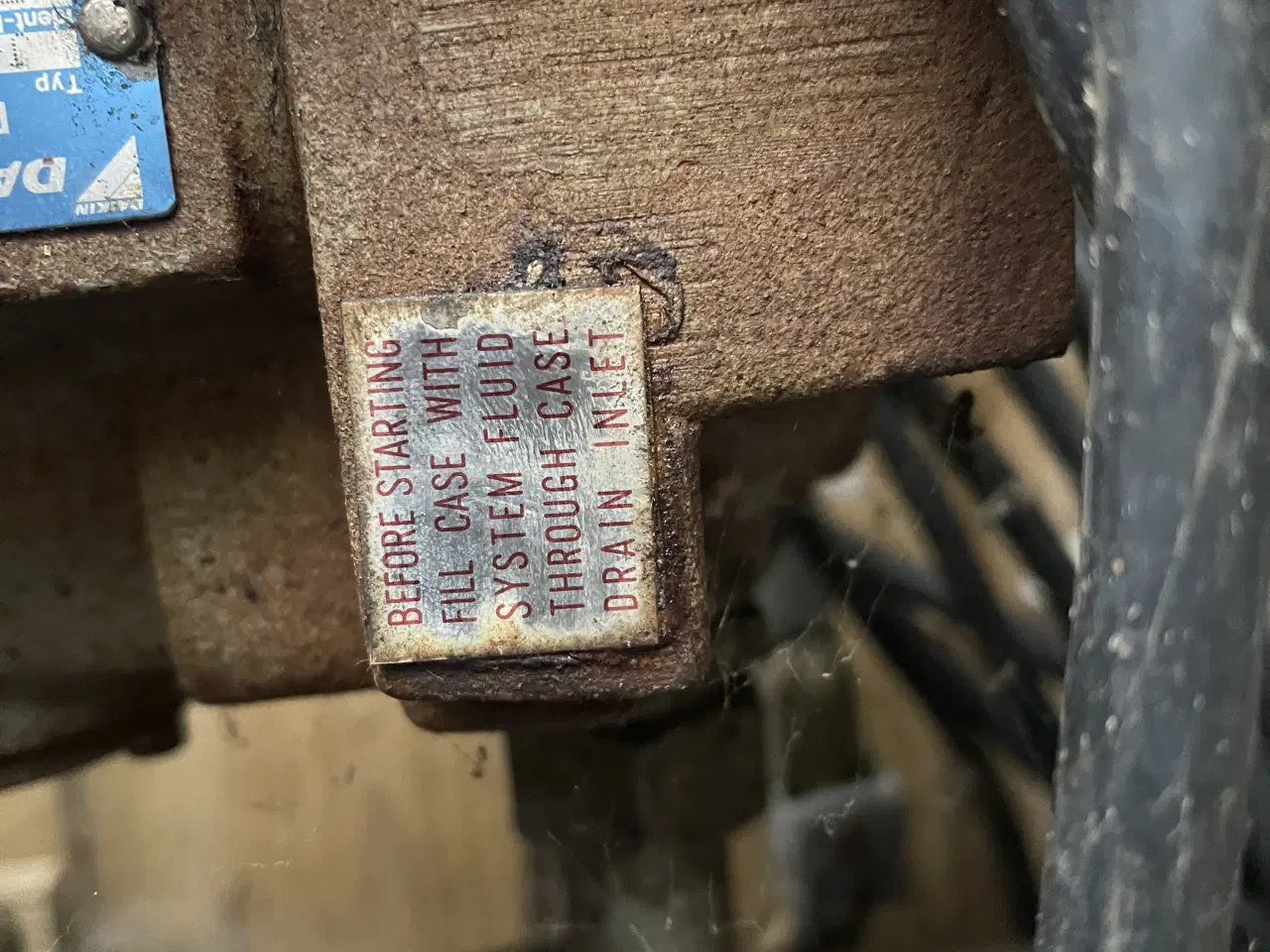 Billede 3 - Brændekløver med seperat hydraulik station 