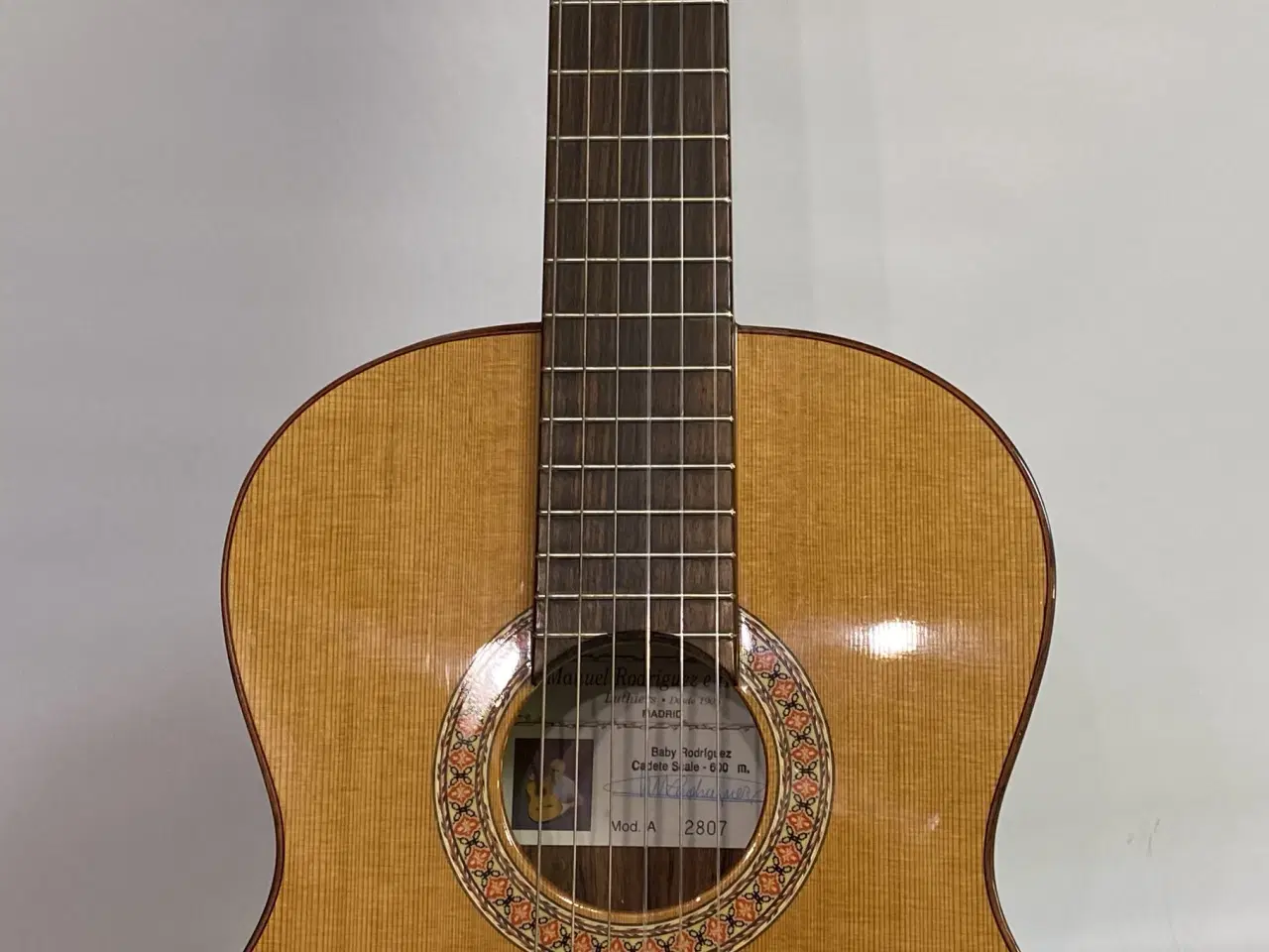 Billede 1 - 🎸 Manuel RodrĂguez “Baby RodrĂguez” A2807 – Cadet