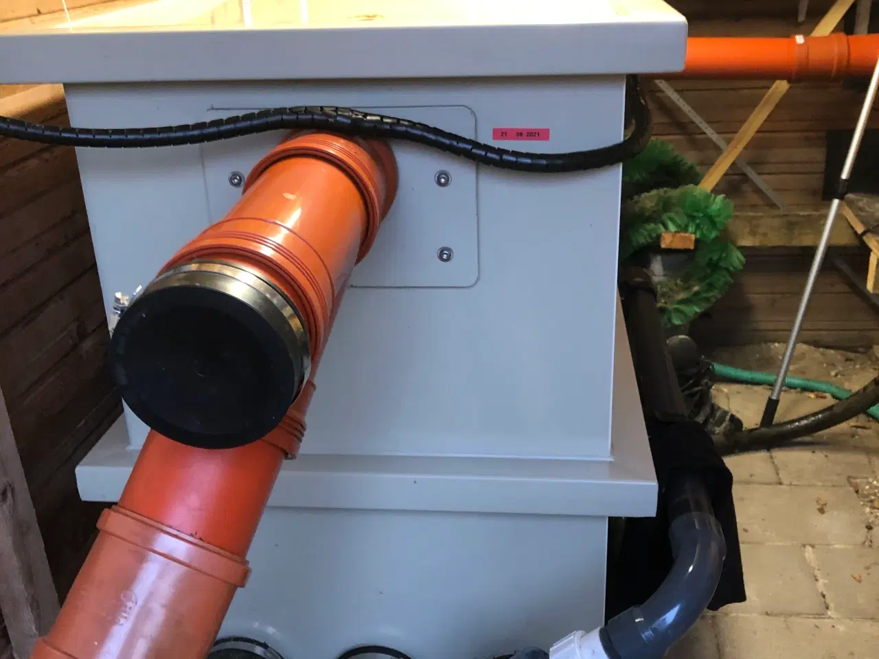 Billede 3 - Tromlefilter 25000 liter med alt tilbehør