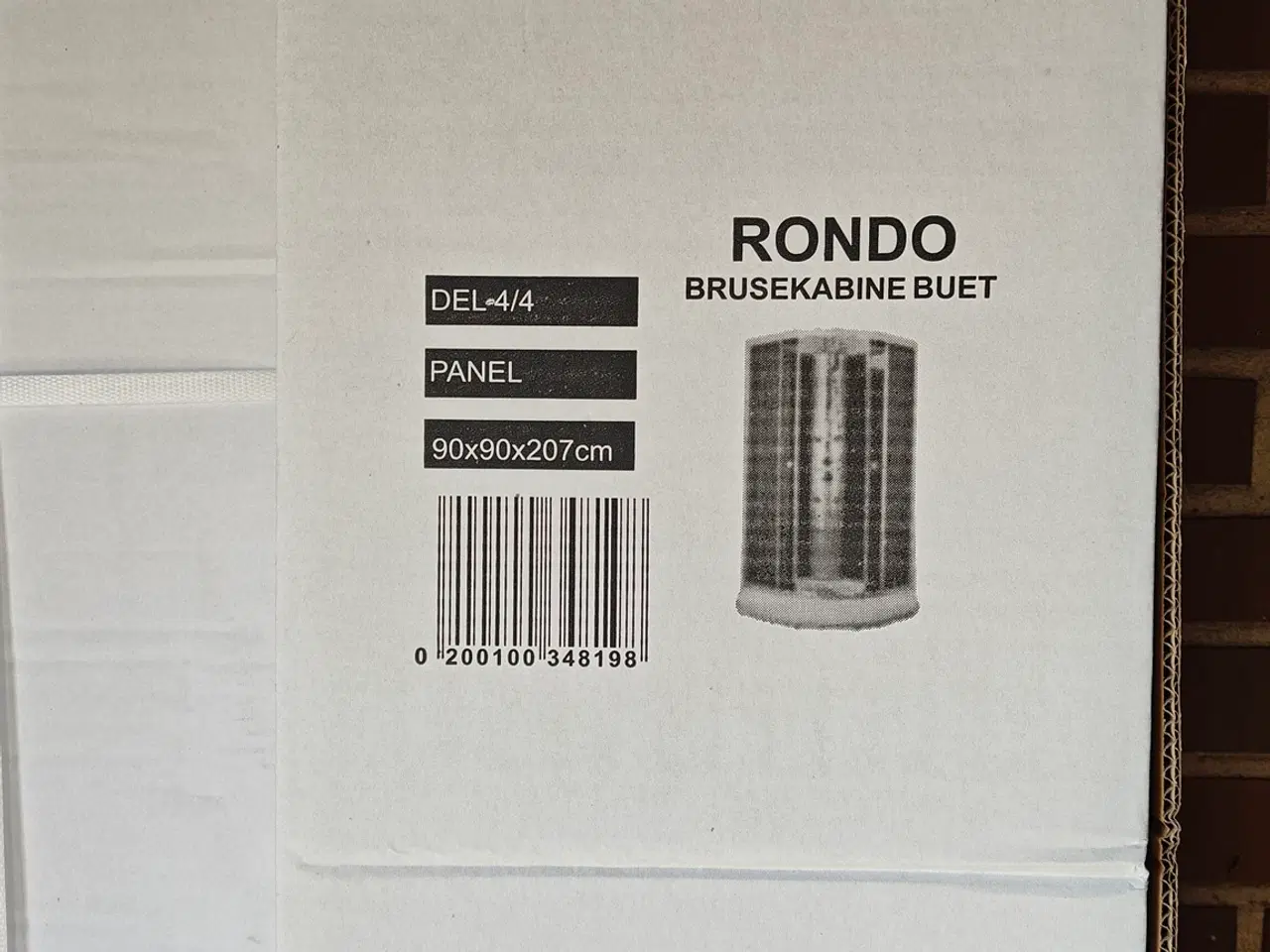 Billede 2 - Brusekabine - ny ubrugt - 90 x 90