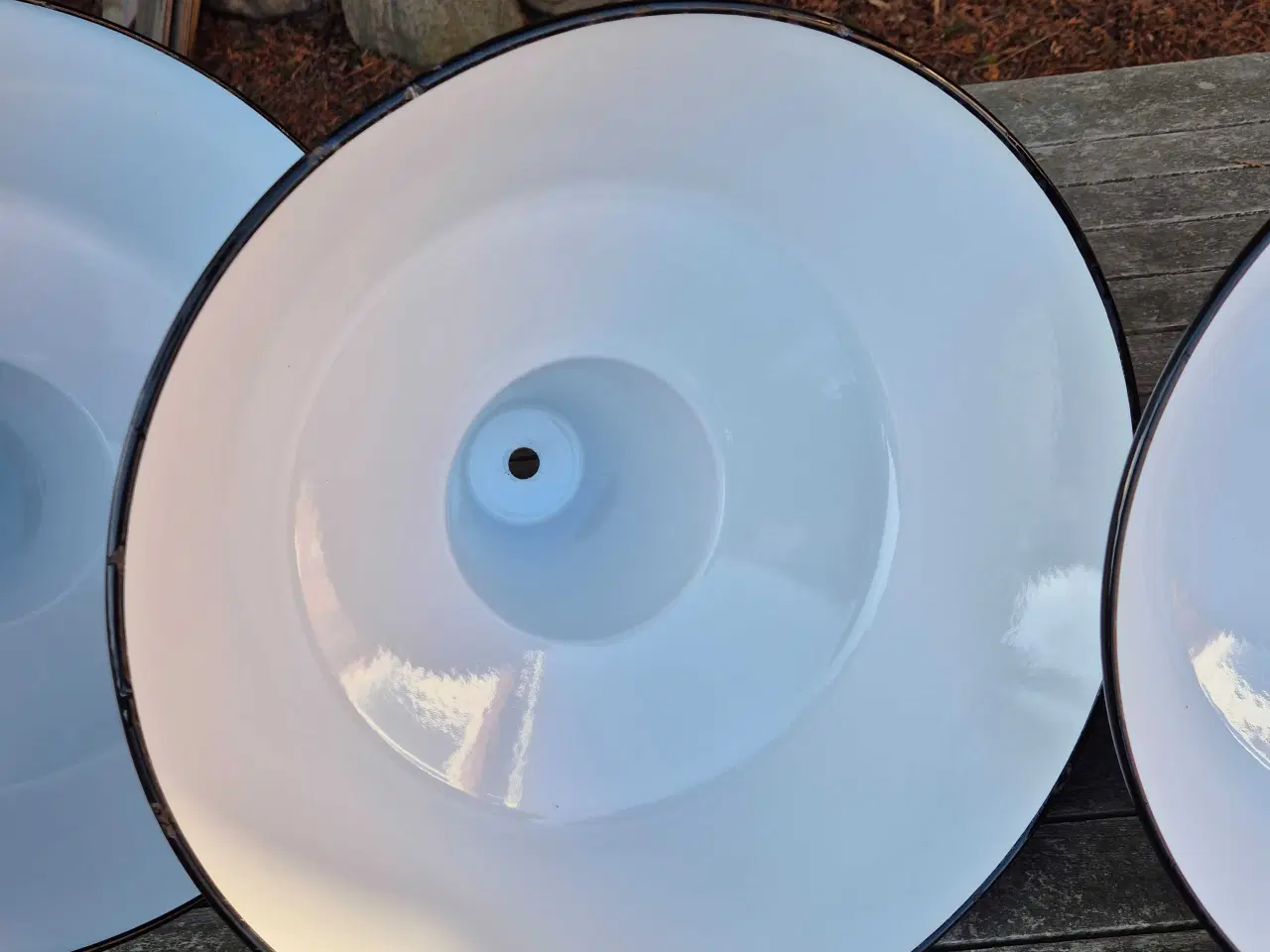 Billede 18 - Sorte emaljerede værkstedspendler 