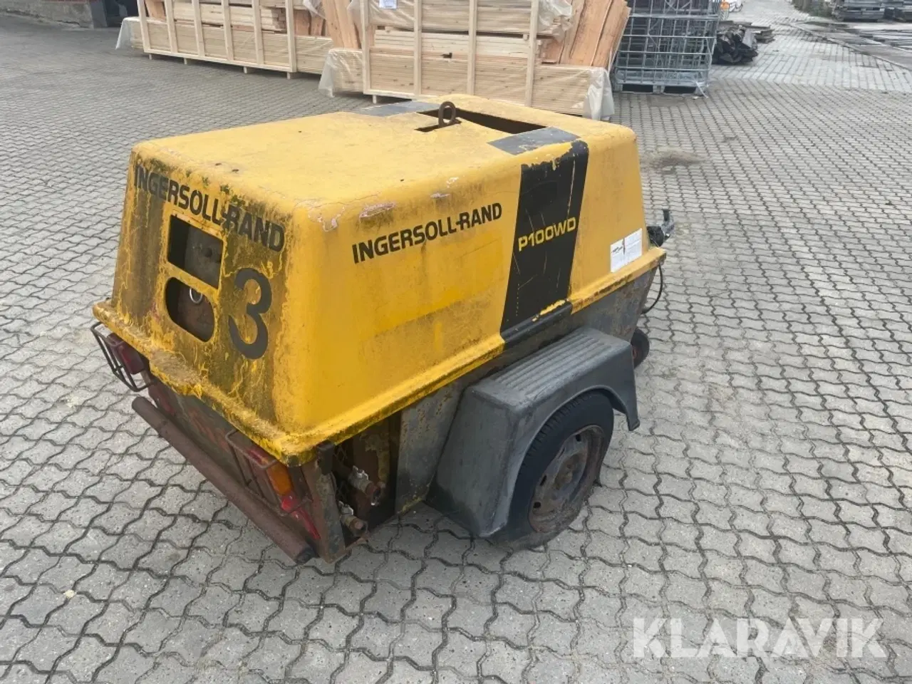 Billede 5 - Luftkompressor Ingersoll-Rand P100WD