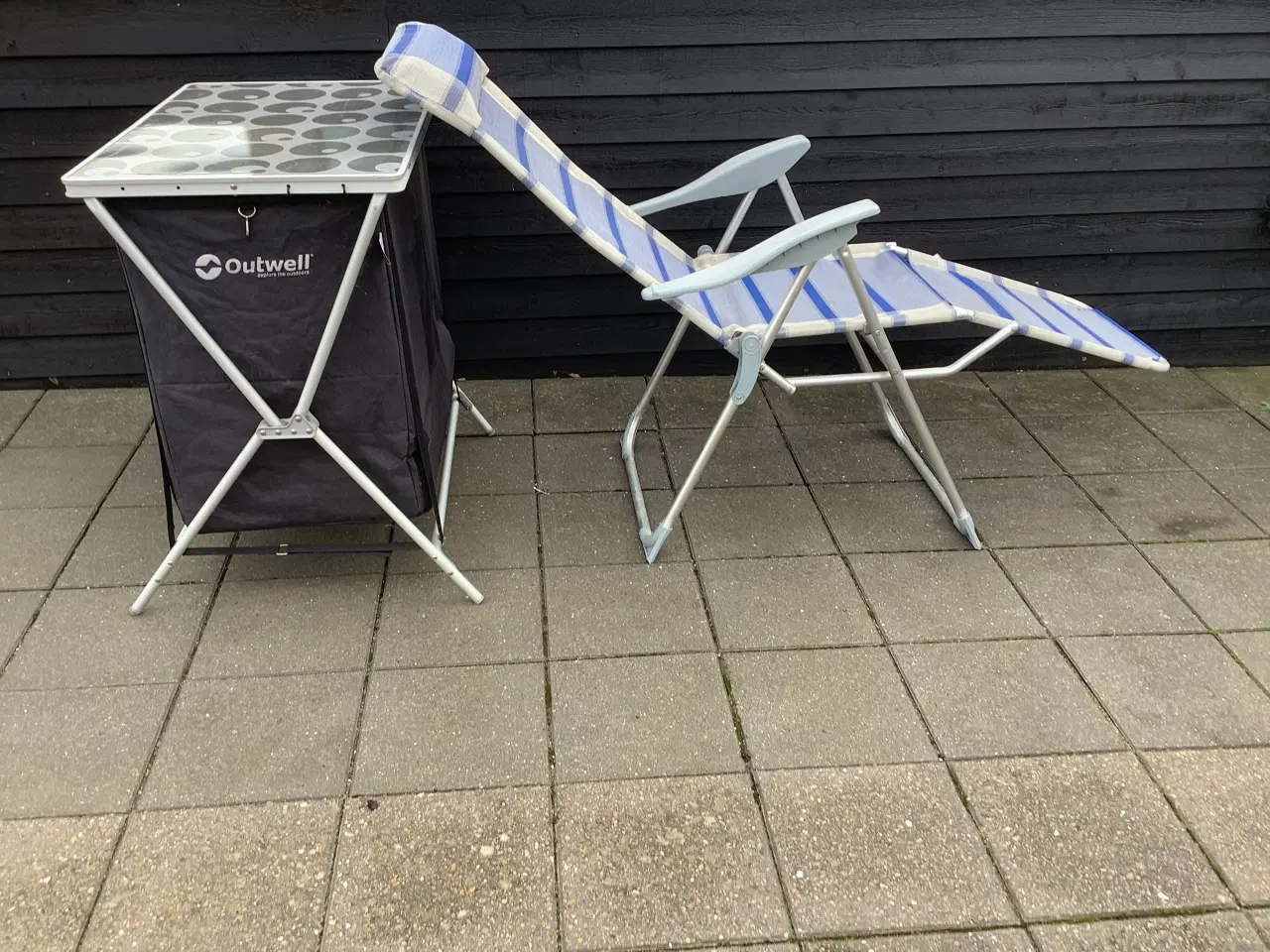 Billede 2 - Liggestol og camping skab 