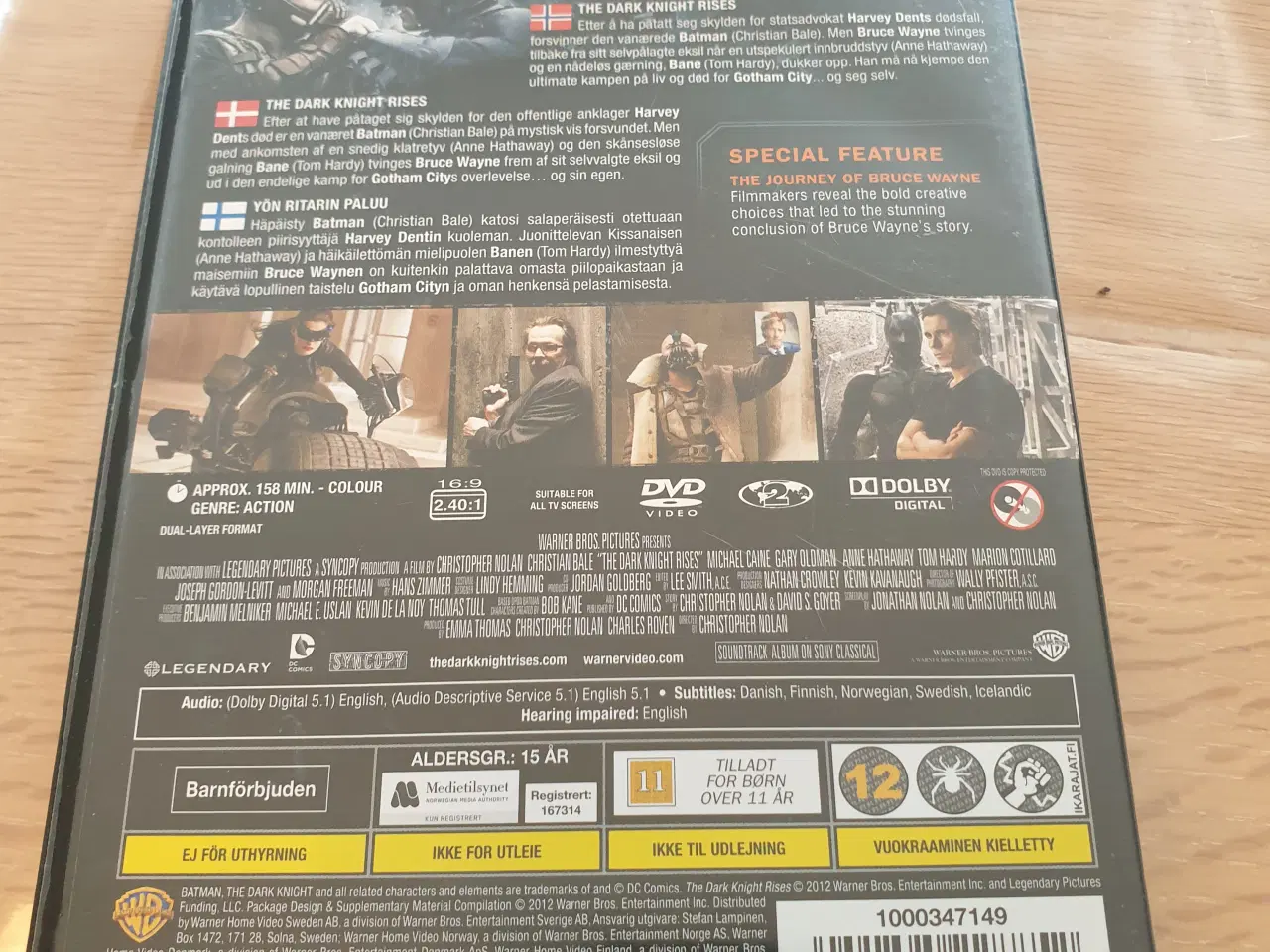 Billede 2 - The Dark Knight Rises 