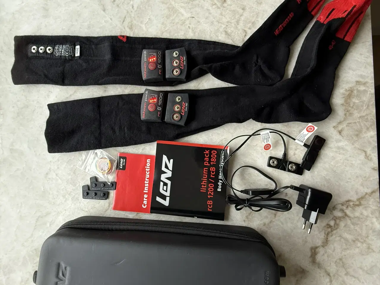 Billede 1 - LENZ Varmesokker elektriske m. merinould str 45-47