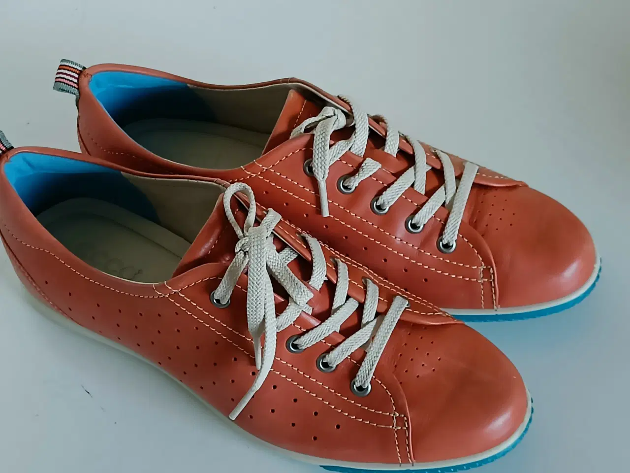 Billede 1 - Ecco rust læder sko 42str