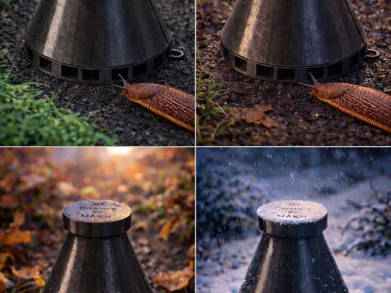 Billede 4 - 3D printet i PETG – Vejrbestandig & Genopfyldelig