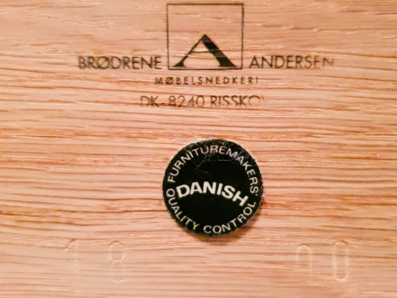 Billede 5 - Brødrene Andersen Træbord
