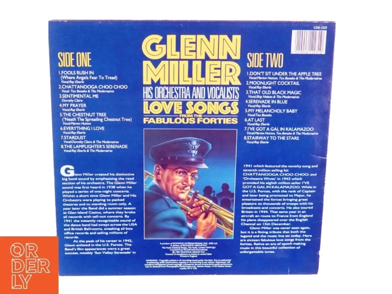 Billede 2 - "Love songs from the fabulous forties" af Glenn Miller