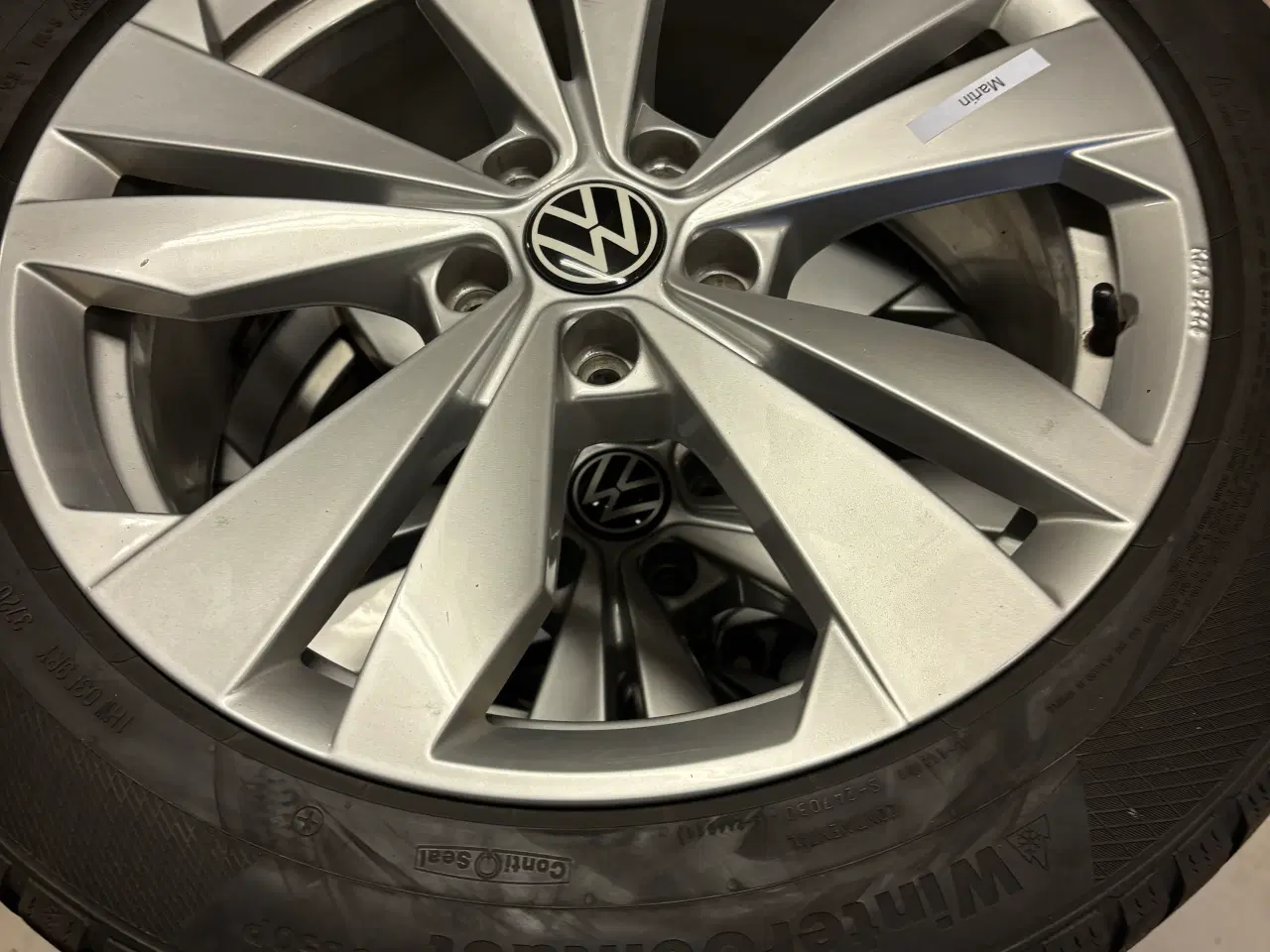 Billede 1 - Flotte alufælge med gode vinterdæk - isbjerg mærke