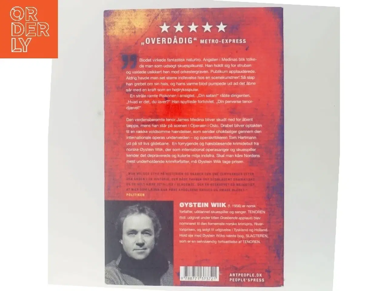 Billede 3 - Tenoren : krimi af Øystein Wiik (Bog)