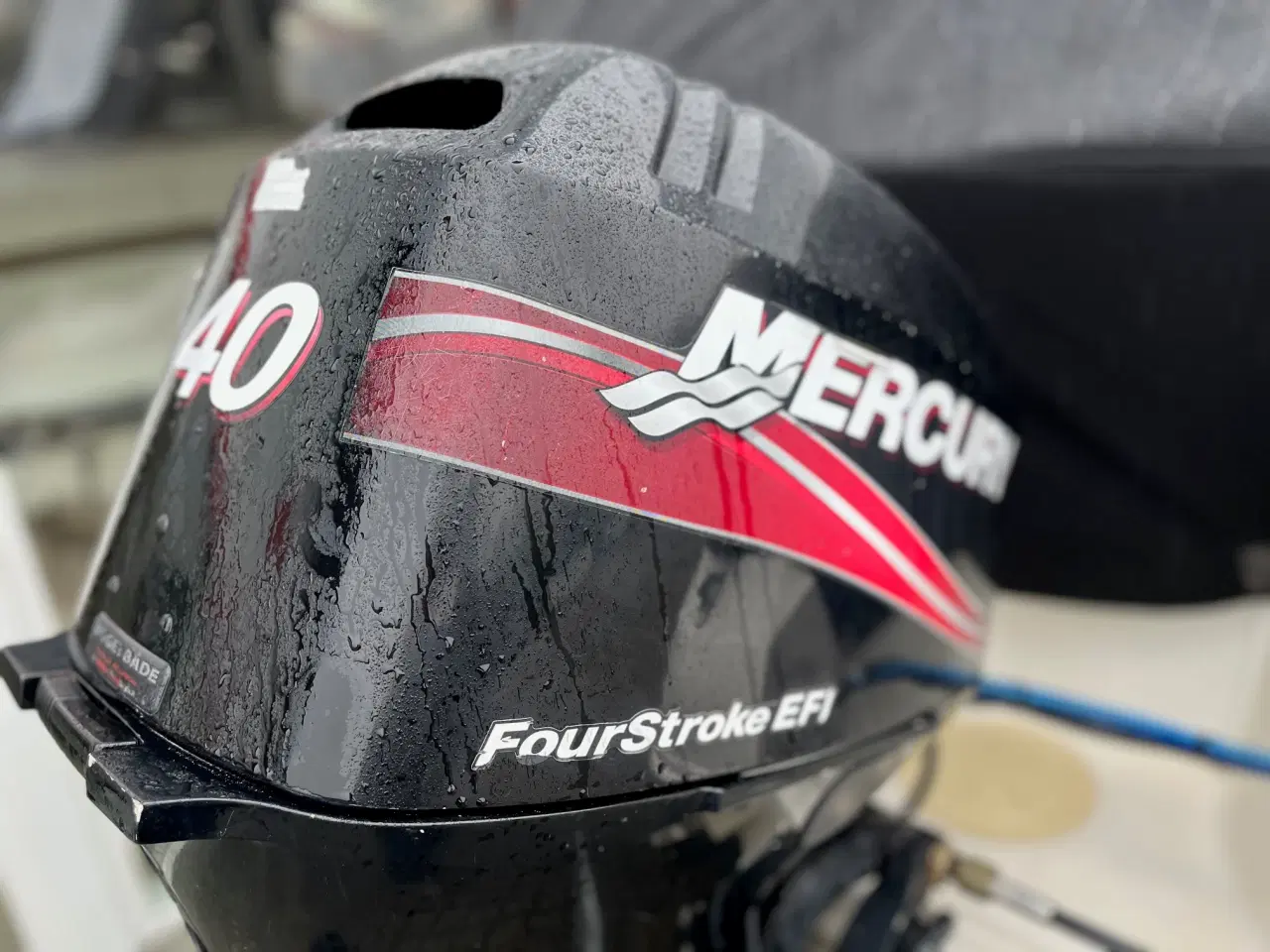 Billede 6 - 470 Cruiser med 40 hk Mercury-EFI 4 takt og 1000 kg Brenderup bådtrailer