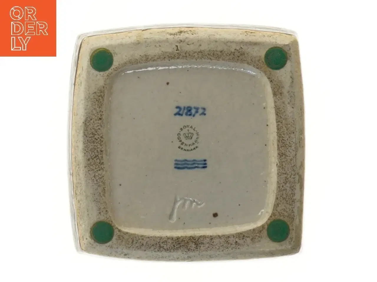 Billede 2 - Royal Copenhagen keramikskål fra Royal Copenhagen (str. 15,5x15,5 cm)