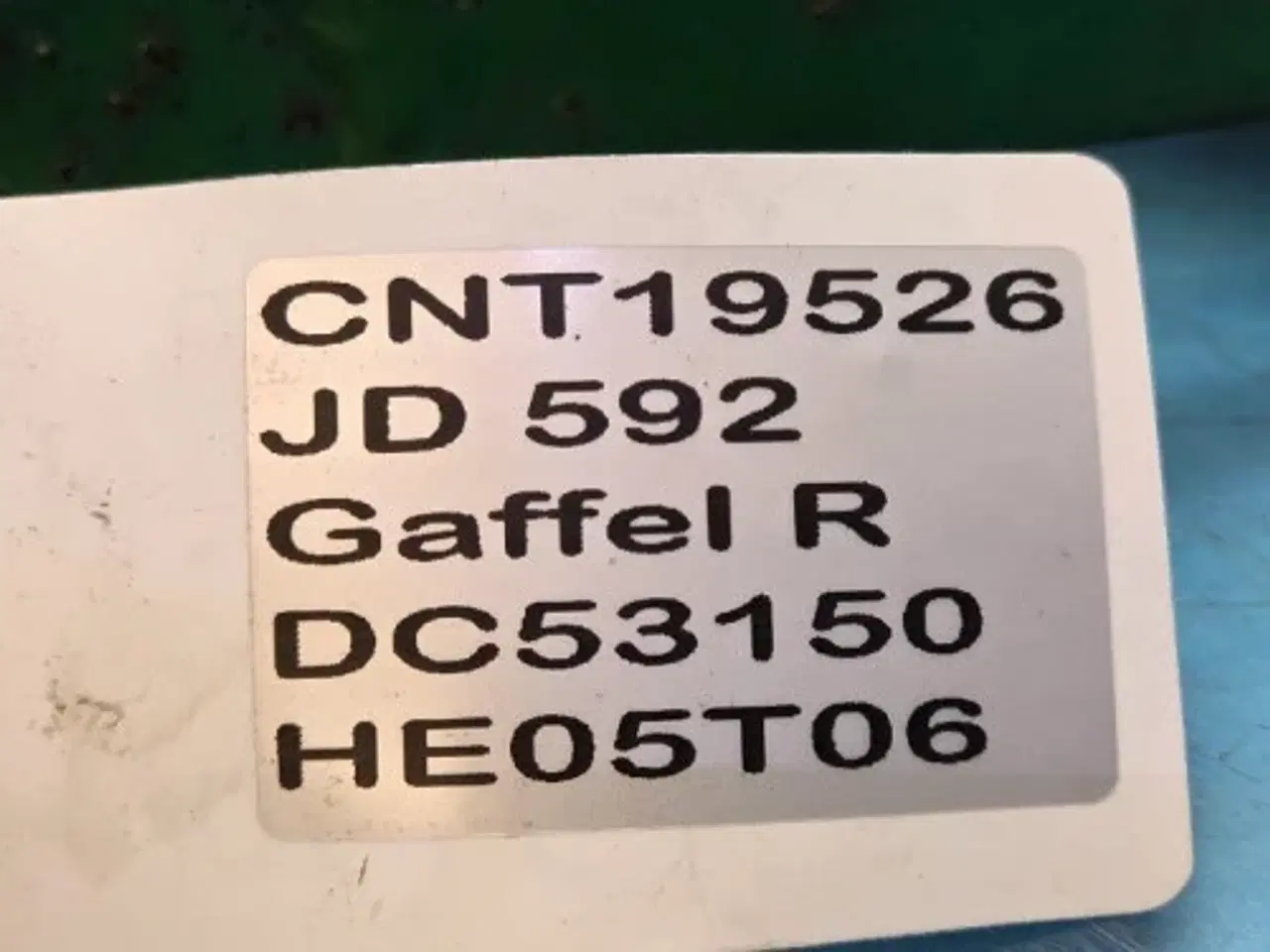 Billede 12 - John Deere 592 Gaffel R. DC53150