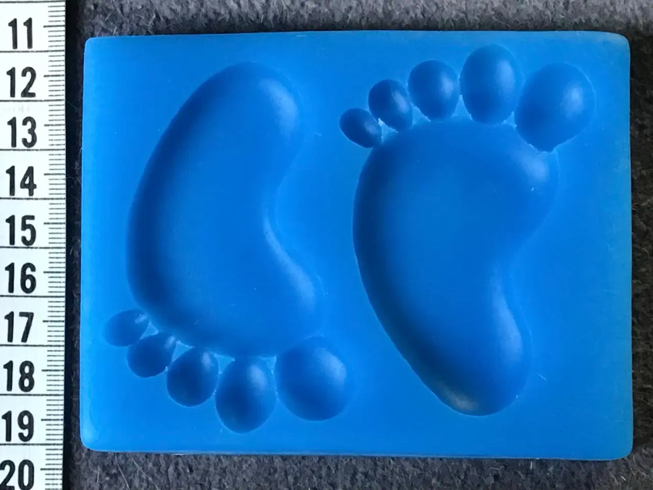 Billede 1 - Silicone mould til babyfødder