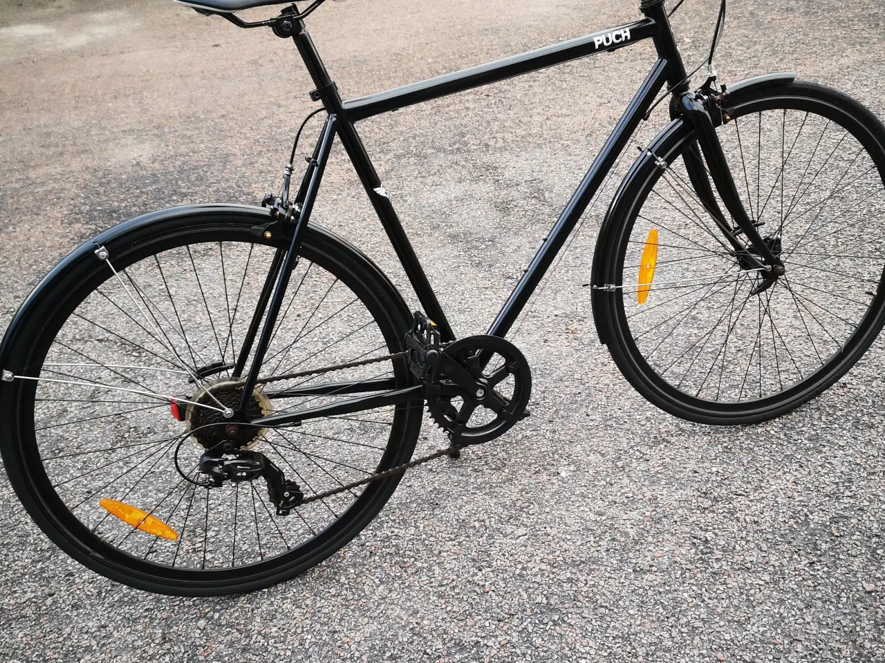 Billede 1 - PUCH 28"  57cm høj 7 gear.  Nyt Stænkskærm for og
