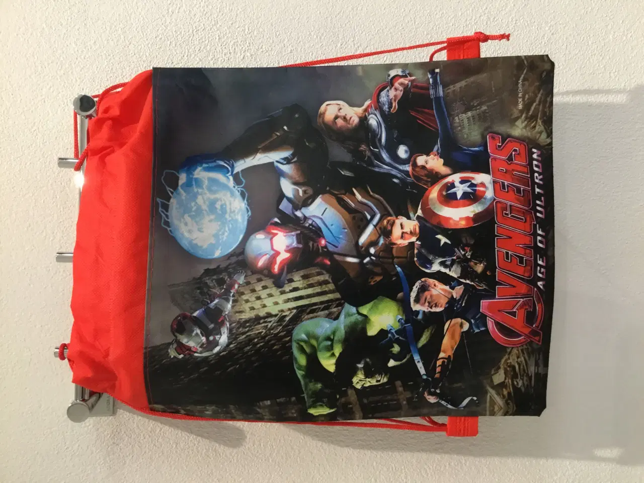 Billede 1 - Avengers gymnastikpose opbevaringspose 
