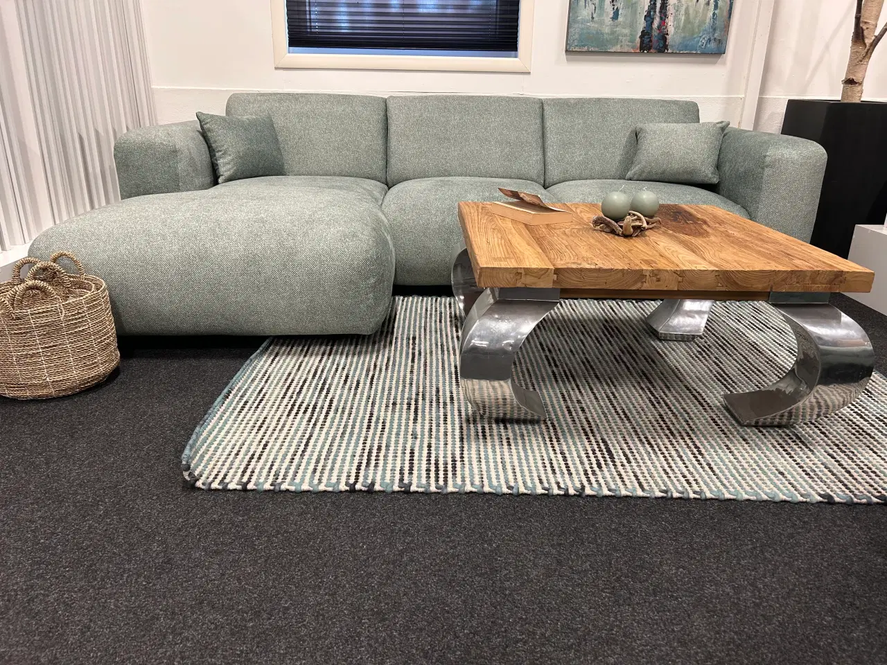 Billede 2 - Lækker Sofa med Chaiselong