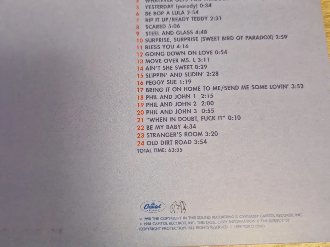 Billede 9 - John Lennon - Anthology (4 CD)