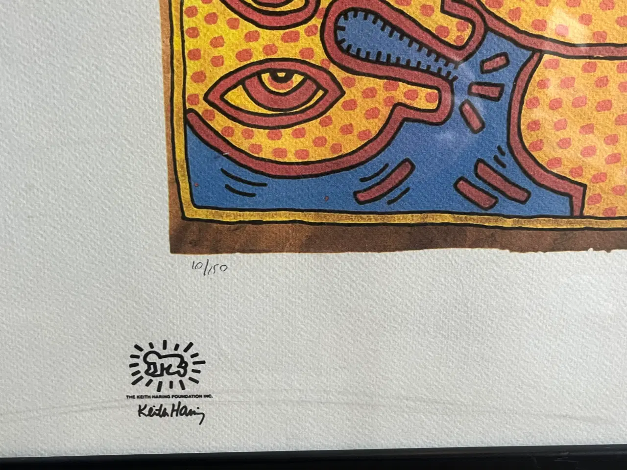 Billede 2 - Keith Haring - Litografisk kunsttryk