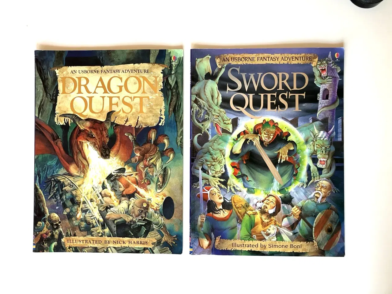 Billede 1 - Dragon Quest + Sword Quest. By Andy Dixon (2 books