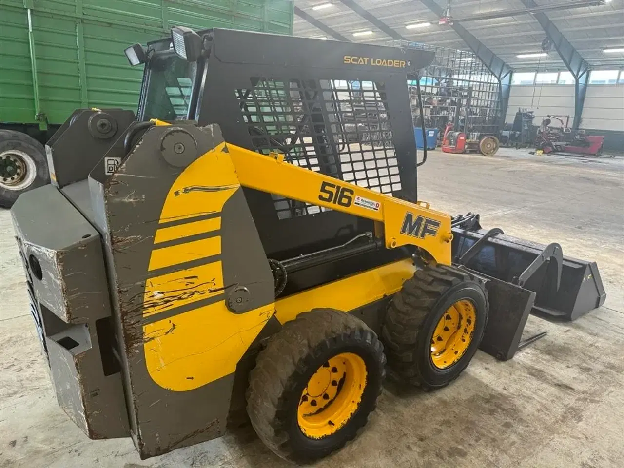 Billede 5 - MF 516 scat loader