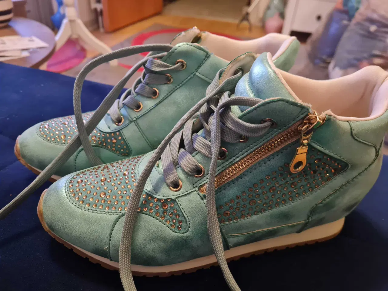 Billede 1 - Fede sneakers med hæl str 41