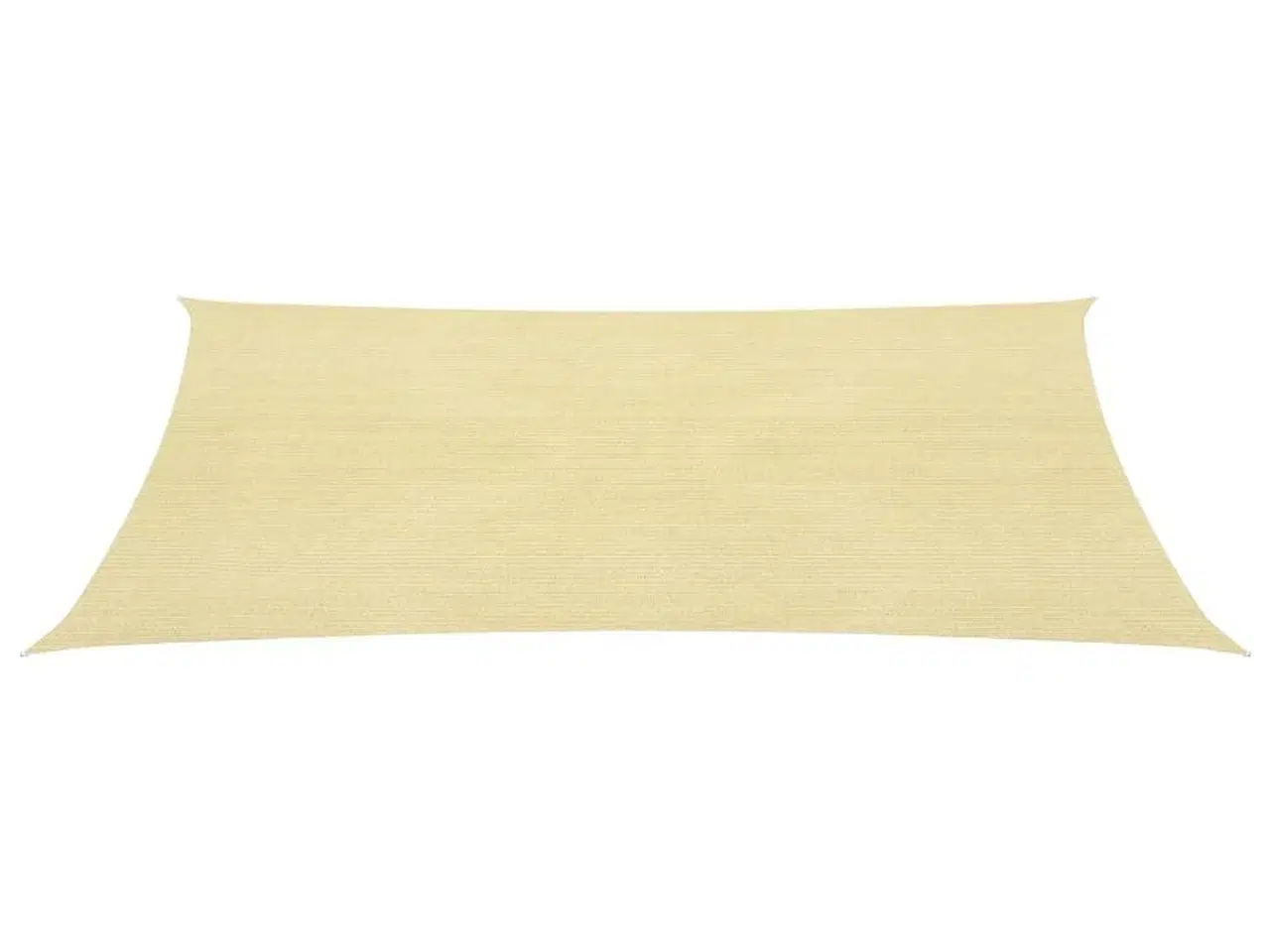 Billede 1 - Solsejl HDPE rektangulær 2x4 m beige