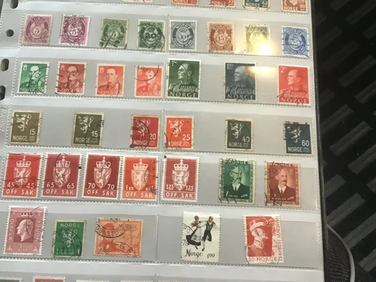 Billede 3 - Frimærker, 3 mapper