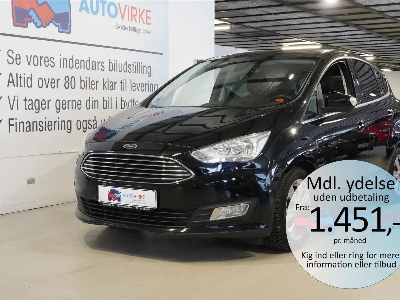 Billede 1 - Ford C-MAX 1,0 EcoBoost Titanium Fun 125HK 6g