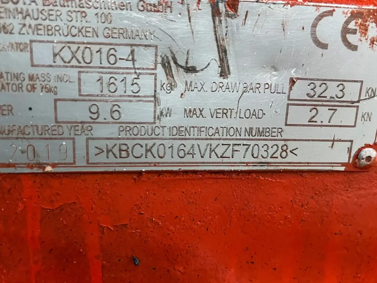 Billede 16 - Kubota KX016-4 Tiltman med hydraulisk skovlskifte