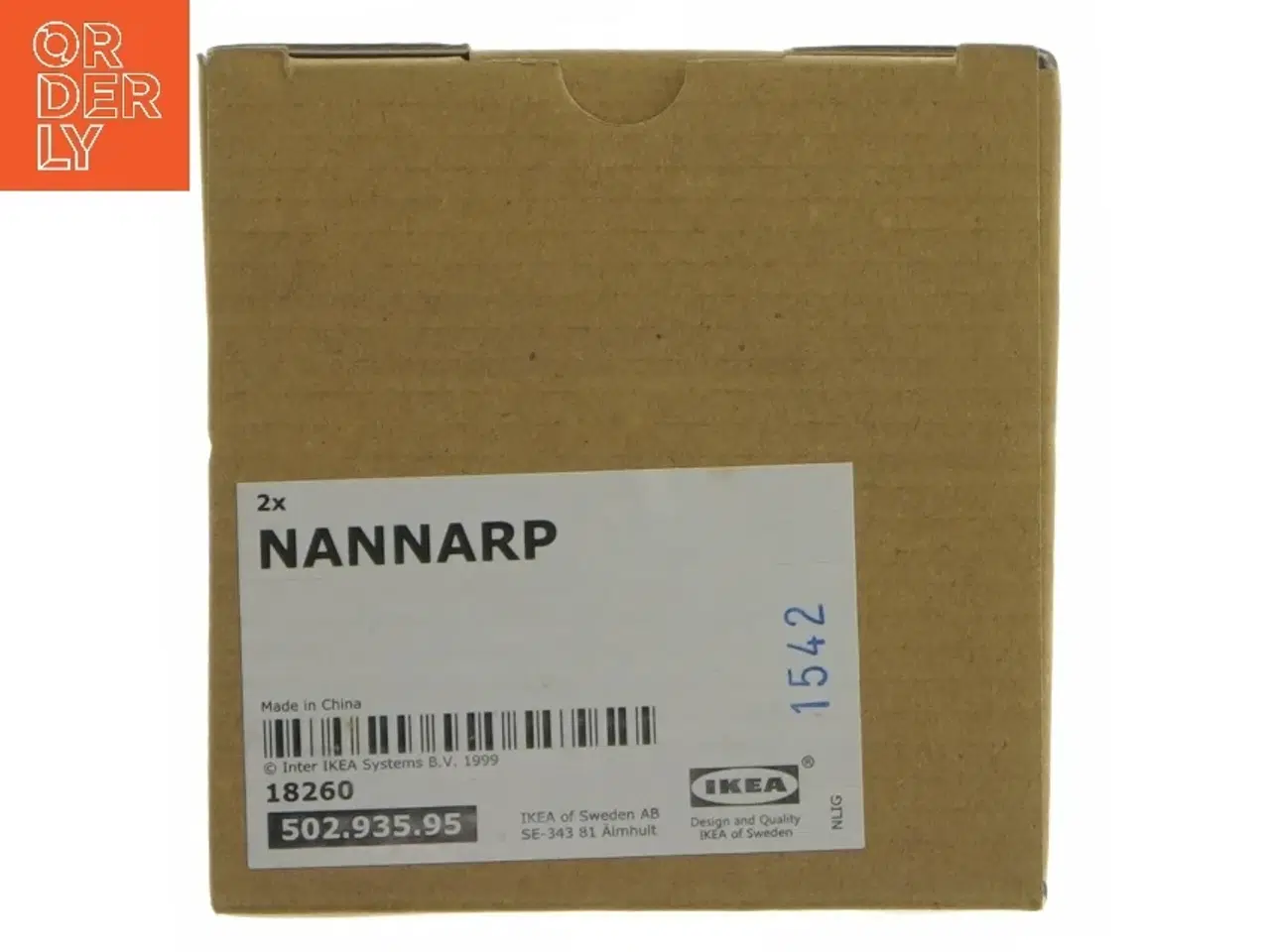 Billede 1 - IKEA Nannarp grå ben fra IKEA (str. 11x10,5x10,5 cm)