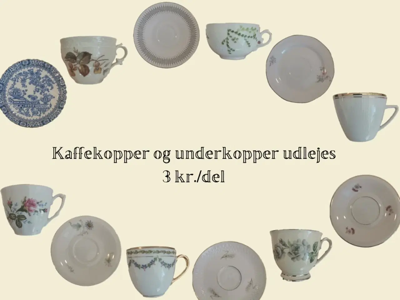 Billede 5 - Guldbestik og porcelæn med charme og stil udlejes