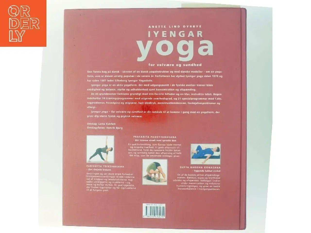 Billede 3 - Iyengar yoga for velvære og sundhed af Anette Lind Dyrbye (Bog)