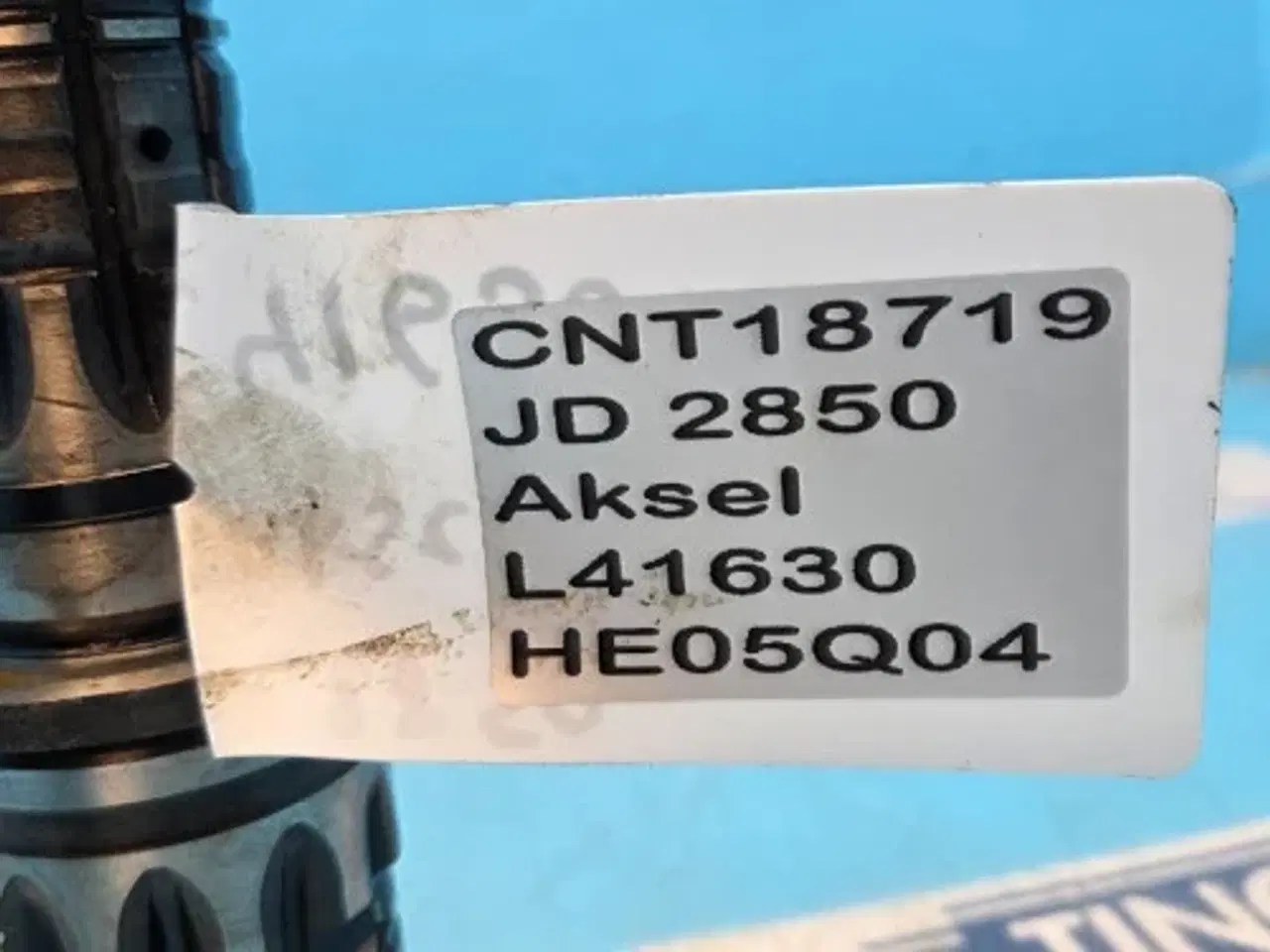 Billede 15 - John Deere 2850 Aksel  L41630