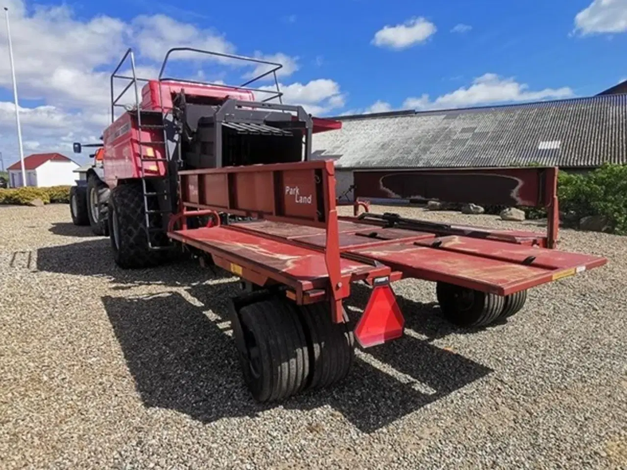 Billede 7 - Massey Ferguson 2190 m/parkland vogn 36000 baller - høstklar