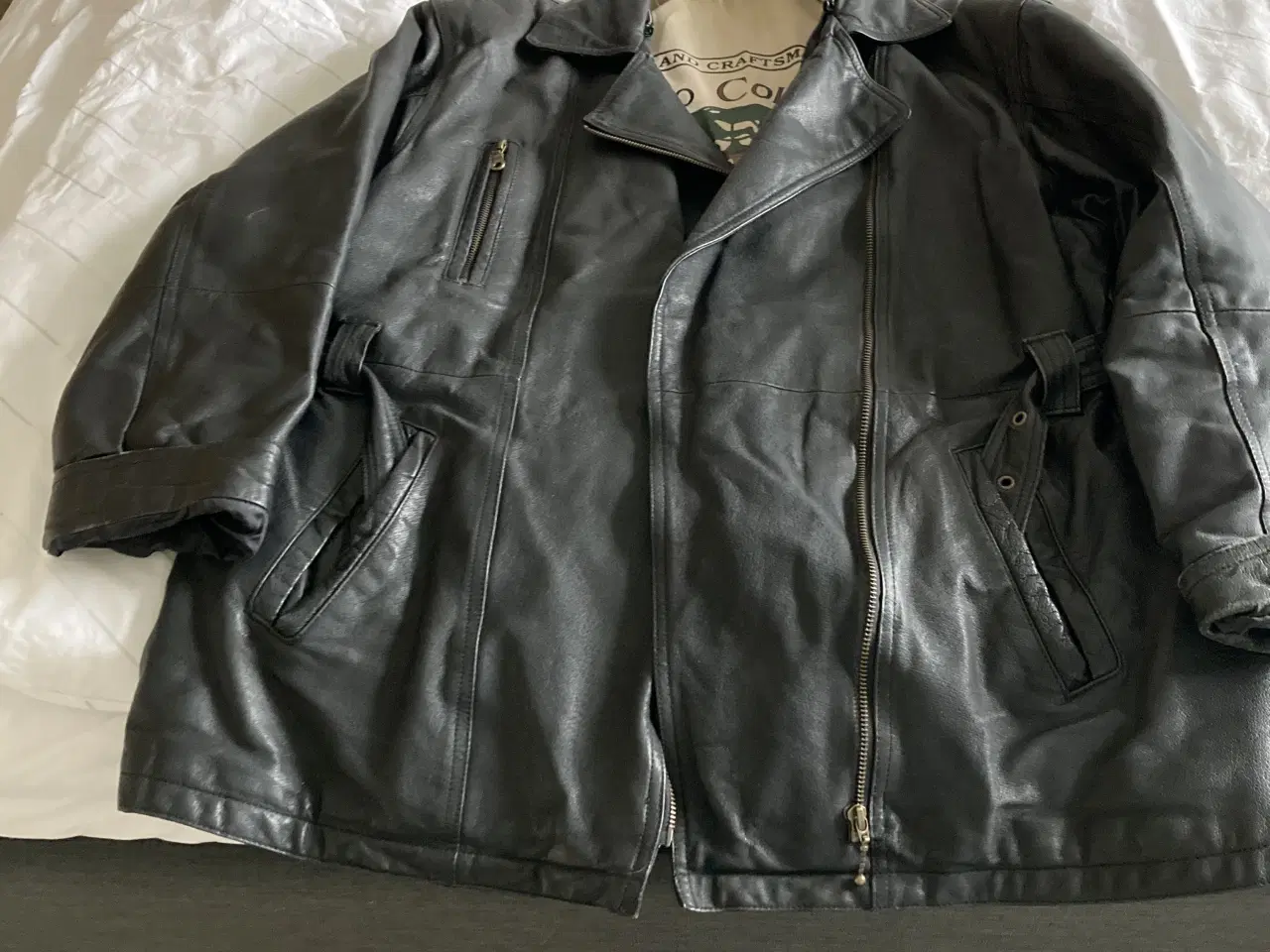 Billede 5 - Læderjakke fra by Molltan sælges