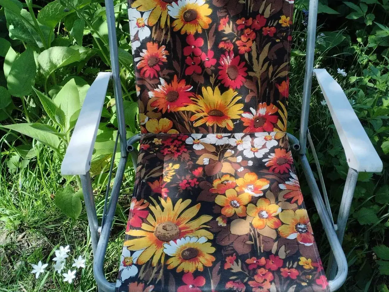 Billede 1 - Fed retro strandstol