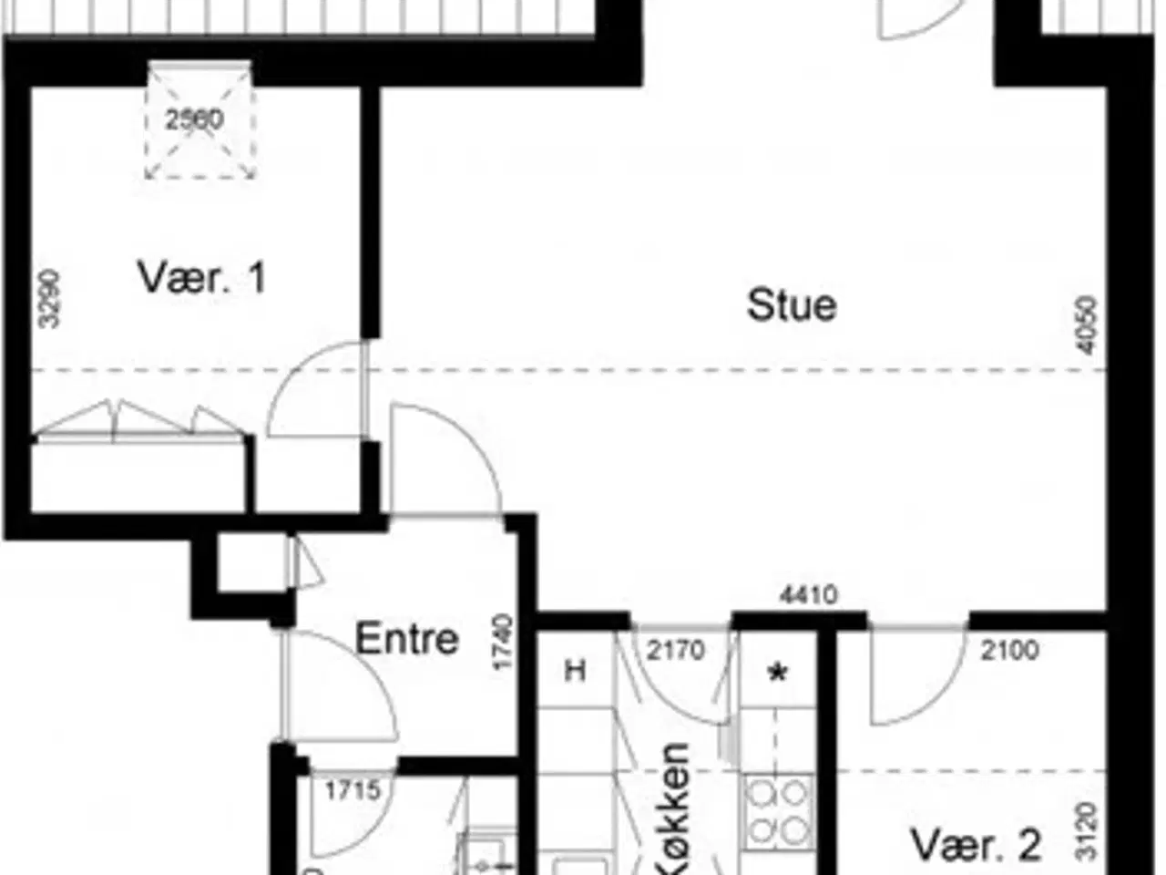 Billede 1 - 3 værelser for 5.005 kr. pr. måned, Skive, Viborg
