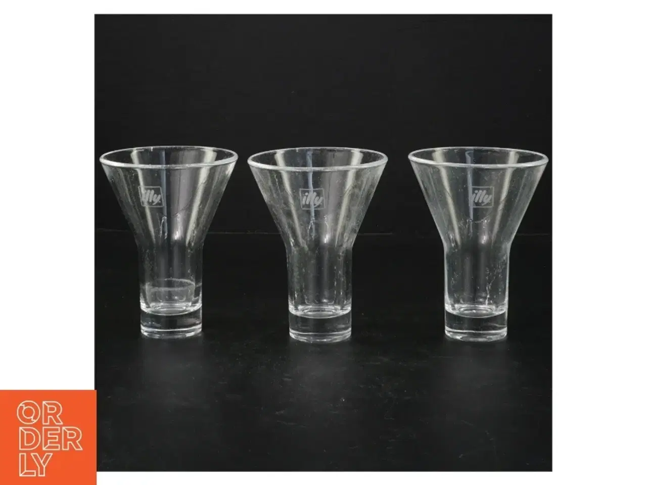 Billede 1 - Illy glas sæt, 3 styk fra Illy (str. 12 cm. 3 styk)