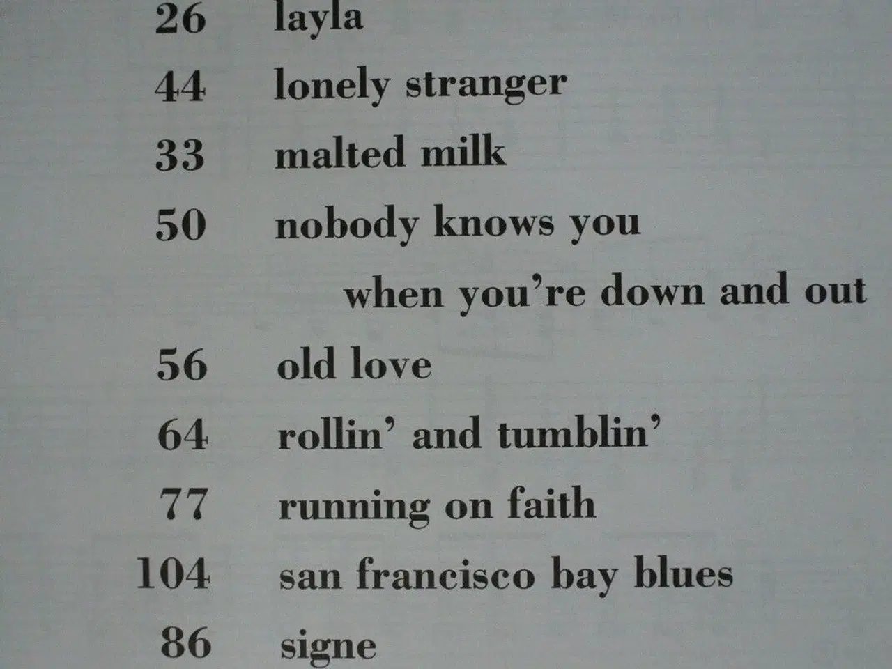 Billede 2 - eric clapton unplugged - authentic transcriptions 