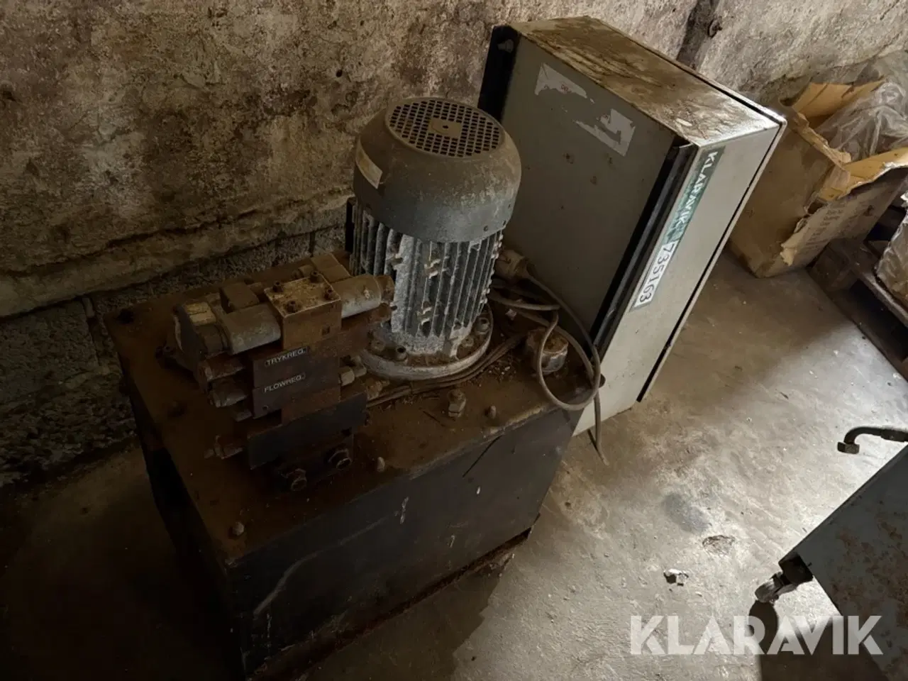 Billede 1 - Hydraulikstation