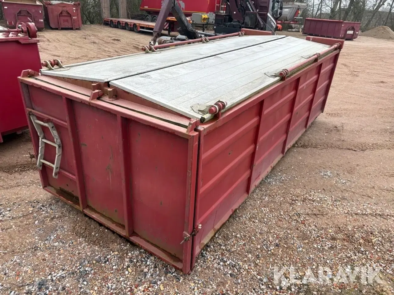 Billede 3 - Kroghejscontainer med låg